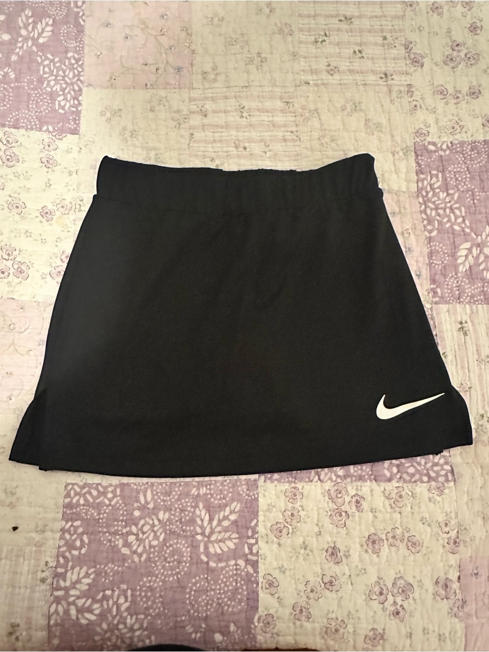 Nike Black Skort with White Swoosh